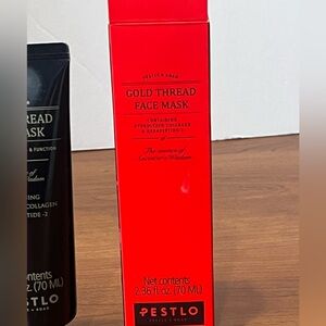 Pestlo + Road Gold Thread Face Mask